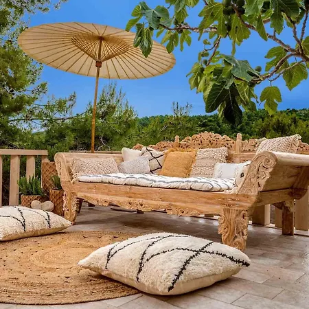 Charming Bohemian Chic Style 4 Bedrooms Punti Waterfront Sea * Selca (Brac)
