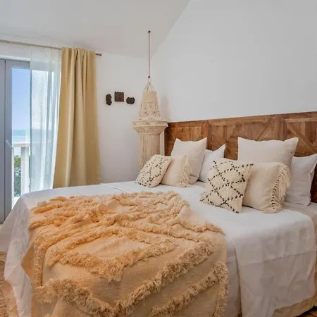 Charming Bohemian Chic Style 4 Bedrooms Punti Waterfront Sea Villa Selca (Brac)